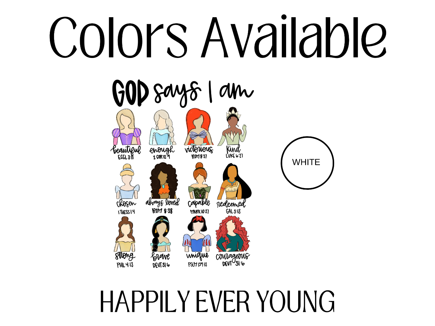 God Says I Am - Princess Edition